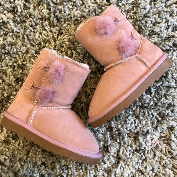Other - GIRLS: NEW PINK WINTER BOOTS SIZE 11